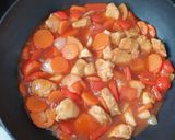 A picture of step 7 of Chicken sweet and sour sauce.