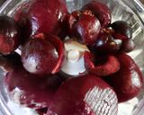 Foto del paso 1 de la receta: Galletas de remolacha y cerezas🍒