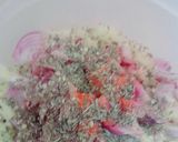 A picture of step 2 of Band gobhi ke crispy tasty pakore.