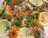 A picture of step 7 of Hari Chutney Biryani.