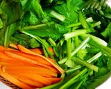 Hình bước làm 1 của món Phở Xào Gà