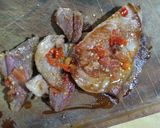 Foto del paso 3 de la receta: Churrasco de chancho con conserva picante a la plancha
