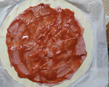 Foto del paso 2 de la receta: Empanada de hojaldre de jamón, queso y bacon