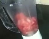 A picture of step 1 of Watermelon juice.
