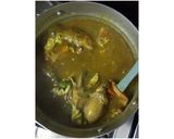 A picture of step 9 of Chicken curry.