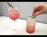 A picture of step 8 of Peach sparkling water.