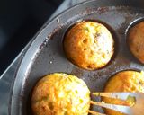 A picture of step 5 of Moong dal Dumplings In Spinach Tomato soup.