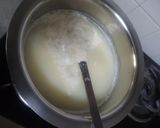 A picture of step 2 of Homemade Feta Cheese.