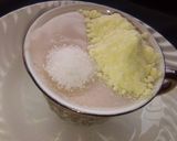 A picture of step 5 of Kunun gyada da shikafa.