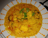Foto del paso 8 de la receta: Arroz meloso marinero con marisco y pescado