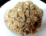 A picture of step 5 of My Salt + Pepper Seasoned Chicken Fried Rice 😋.