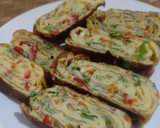 Foto langkah ke 8 dari resep Gyeran-Mari (Telur Dadar Gulung Korea).