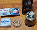 Foto del paso 1 de la receta: Dip de queso de cabra y miel
