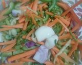 Kínai zöldséges rizs recept fázis 1 fotója