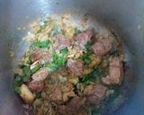 Foto del paso 3 de la receta: Jarrete de ternera con garbanzos al ras el hanout y verduras