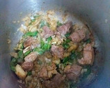 Foto del paso 3 de la receta: Jarrete de ternera con garbanzos al ras el hanout y verduras