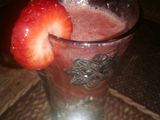 عصير الفراولة