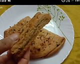 A picture of step 11 of Domino's Style Stuffed Cheese Garlic Bread.