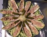 Une image de l'étape 9 de Salade surprise courgettes poivrons et barquettes d endives façon sandwich.