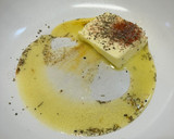 Foto del paso 1 de la receta: Salsa de manteca y salmón ahumado
