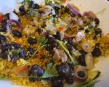 Foto del paso 3 de la receta: Quinoa con porotos negros