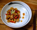 Foto langkah ke 4 dari resep Tumis Jamur Kancing Saus Tiram.