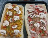 عکس مرحله 3 از دستور پیتزا با نان ساندویچ🥖