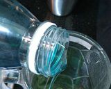 A picture of step 2 of Blue Curacao Mocktail.