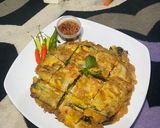 Foto langkah ke 12 dari resep Dongnae Pajeon (동래파전) ala Yeon Ji Young (Bon Appetit Your Majesty).
