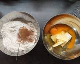 Narancsos-fahéjas-csokis muffin recept fázis 1 fotója