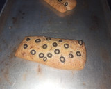 Foto del paso 7 de la receta: Ciabatta artesanal con aceitunas rellena de espinacas con queso