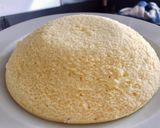Hình bước làm 7 của món 💚 Bánh Bông Lan Phú Sĩ - Bông Lan Lá Dứa Hấp (Gâteau aux feuilles de pandan cuit à la vapeur)