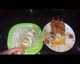 A picture of step 3 of Noodles wrapped chicken.