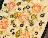 A picture of step 6 of Focaccia Bread.