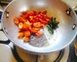 A picture of step 4 of Tomato pulao 🍅 veg Tomato 🍅 pulao 😋.