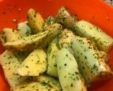Foto del paso 2 de la receta: Pollo al horno de barro con papas especiadas