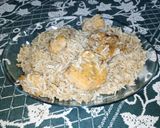 A picture of step 14 of Goanese Chicken Biryani.