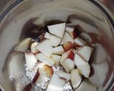 A picture of step 3 of Oats Apple Dates Milkshake.