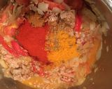 A picture of step 6 of Pork keema with soymilk.
