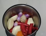 Foto langkah ke 3 dari resep Tongkol Tahu Kuah Santan.