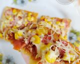 Foto langkah ke 6 dari resep Pizza Roti Tawar.