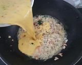 A picture of step 8 of Maharashtrian Pithala.