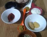 3 colour Chicken1.haryali chicken2.Angara Chicken3.Lemon C recipe step 3 photo