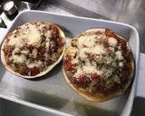Une image de l'étape 15 de Aubergine violette italienne farcie thon tomates poivron.