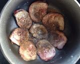A picture of step 2 of Lamb Neck Potjiekos.