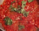 A picture of step 4 of Pappa al Pomodoro.