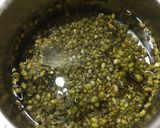 A picture of step 1 of Sprouted moong salad.