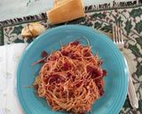 Foto del paso 3 de la receta: Remolacha al ajillo con fideos cabello de ángel