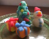 Une image de l'étape 6 de Nerikiri Wagashi pour Joyeux Noël.