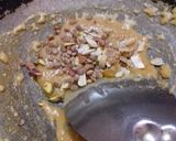 A picture of step 3 of Bhugal mawa..